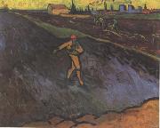 Vincent Van Gogh The Sower:Outskirts of Arles in the Background (nn04) USA oil painting reproduction